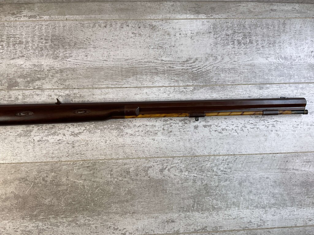 LYMAN GREAT PLAINS .54 CAL PERCUSSION RIFLE, ANTIQUE #6-04104