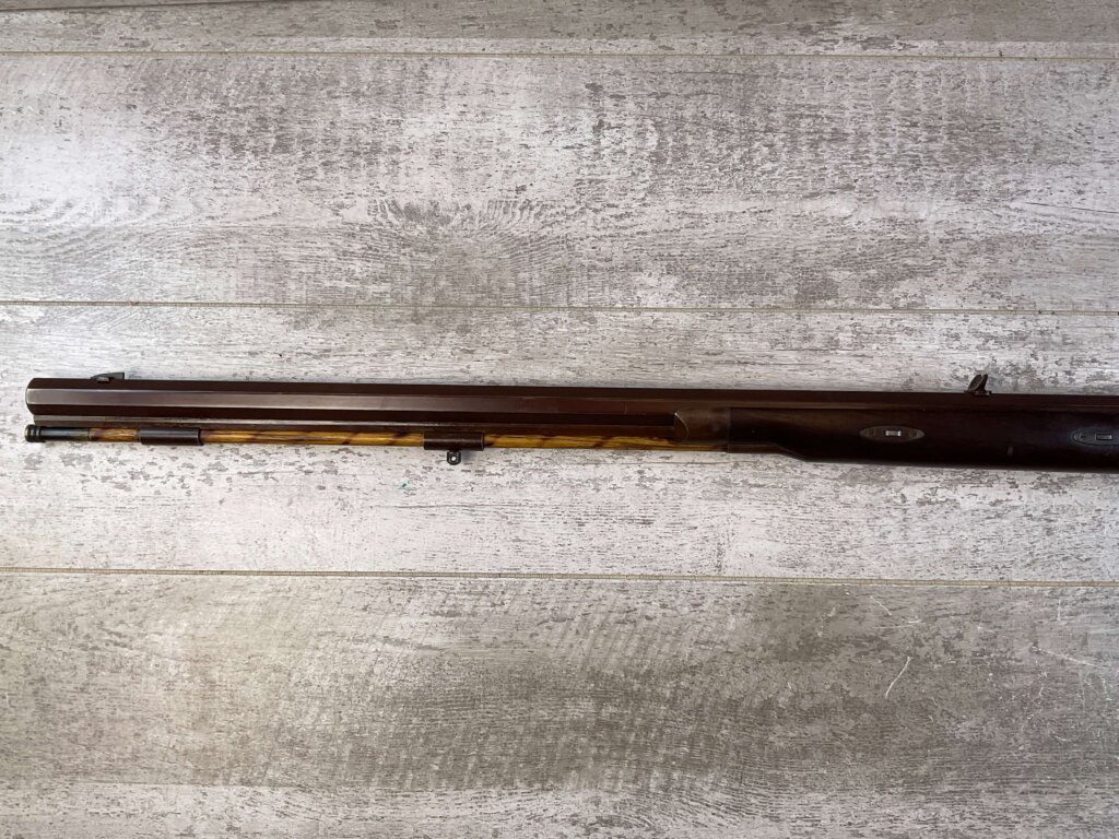 LYMAN GREAT PLAINS .54 CAL PERCUSSION RIFLE, ANTIQUE #6-04104