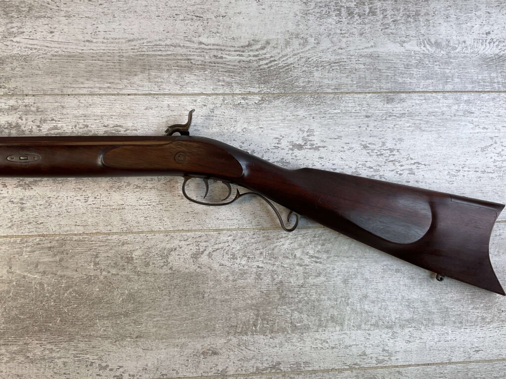 LYMAN GREAT PLAINS .54 CAL PERCUSSION RIFLE, ANTIQUE #6-04104