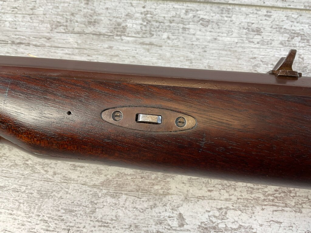 LYMAN GREAT PLAINS .54 CAL PERCUSSION RIFLE, ANTIQUE #6-04104