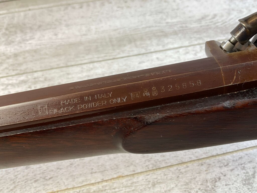 LYMAN GREAT PLAINS .54 CAL PERCUSSION RIFLE, ANTIQUE #6-04104