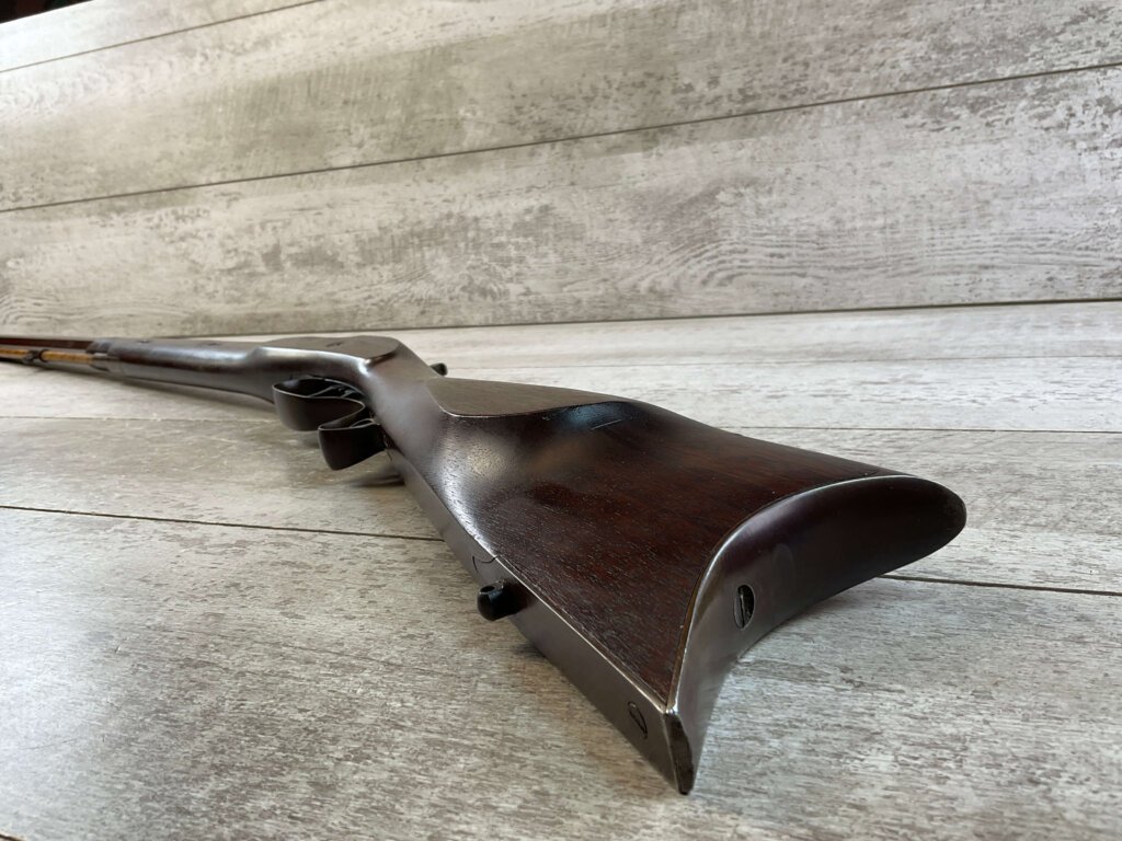 LYMAN GREAT PLAINS .54 CAL PERCUSSION RIFLE, ANTIQUE #6-04104