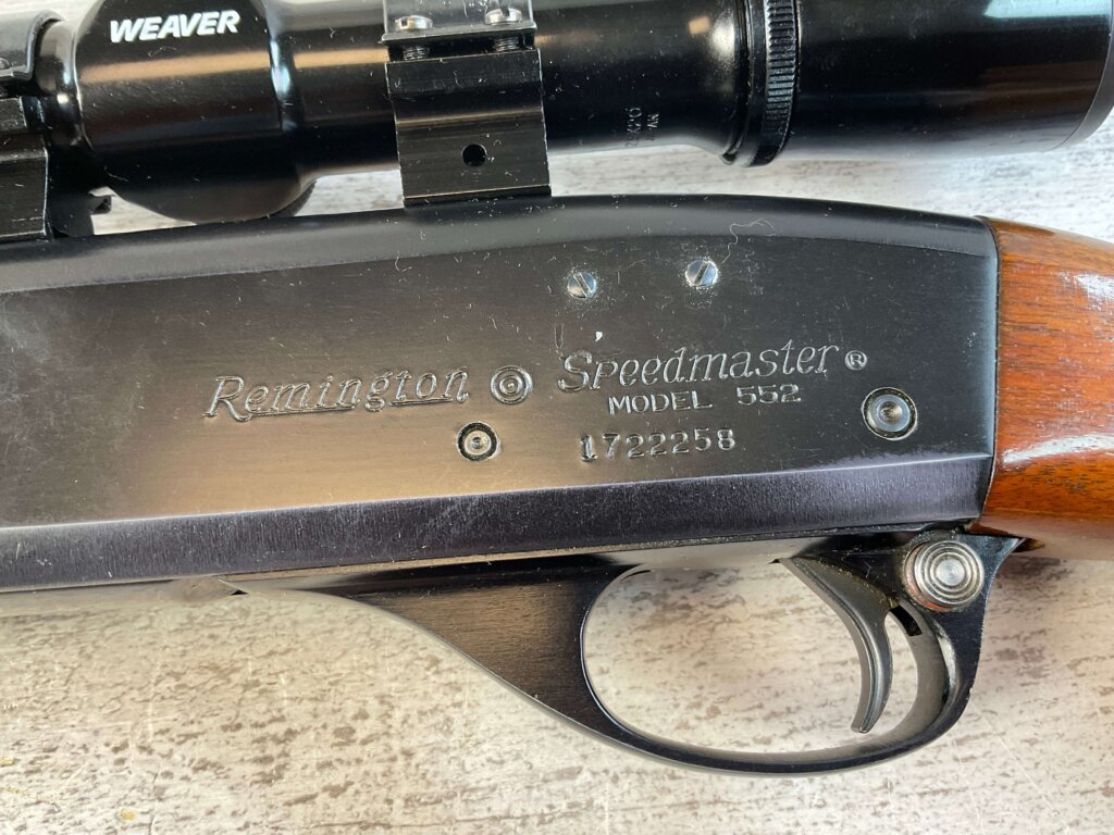 REMINGTON 552 SPEEDMASTER .22LR SEMI AUTO RIFLE #6-04105