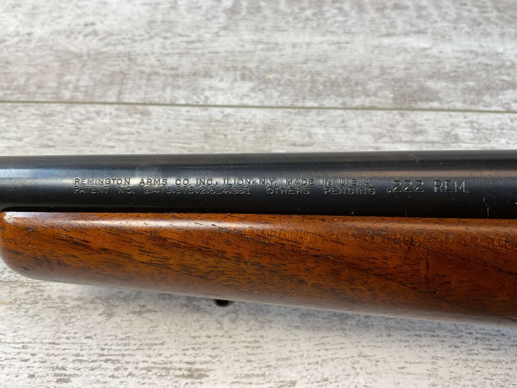 REMINGTON MODEL 722 .222 CAL BOLT ACTION RIFLE #6-04107