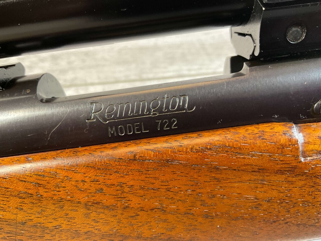 REMINGTON MODEL 722 .222 CAL BOLT ACTION RIFLE #6-04107