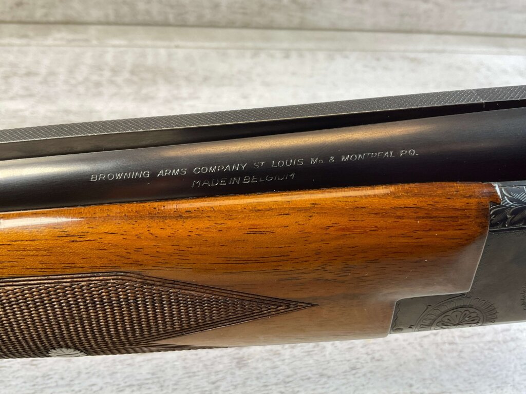 BROWNING SUPERPOSED 12GA OVER / UNDER SHOTGUN #6-04113