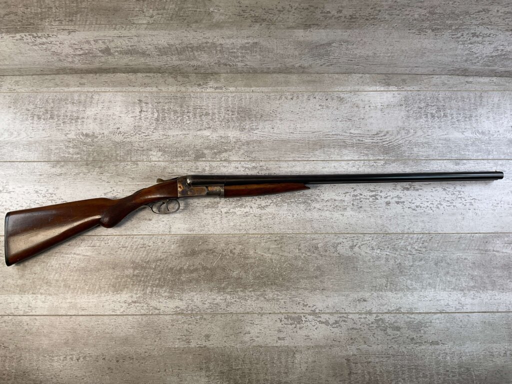 THE DAVIS WARNER ARMS DAVIS DELUXE SXS 20GA SHOTGUN #6-04115