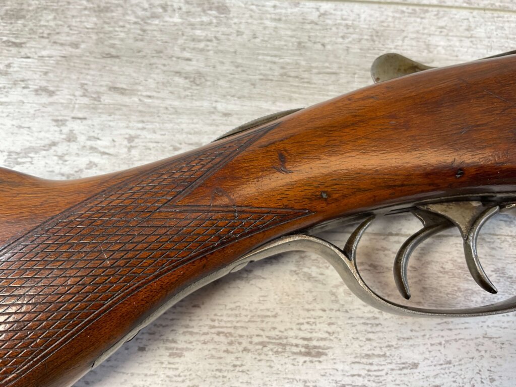 THE DAVIS WARNER ARMS DAVIS DELUXE SXS 20GA SHOTGUN #6-04115