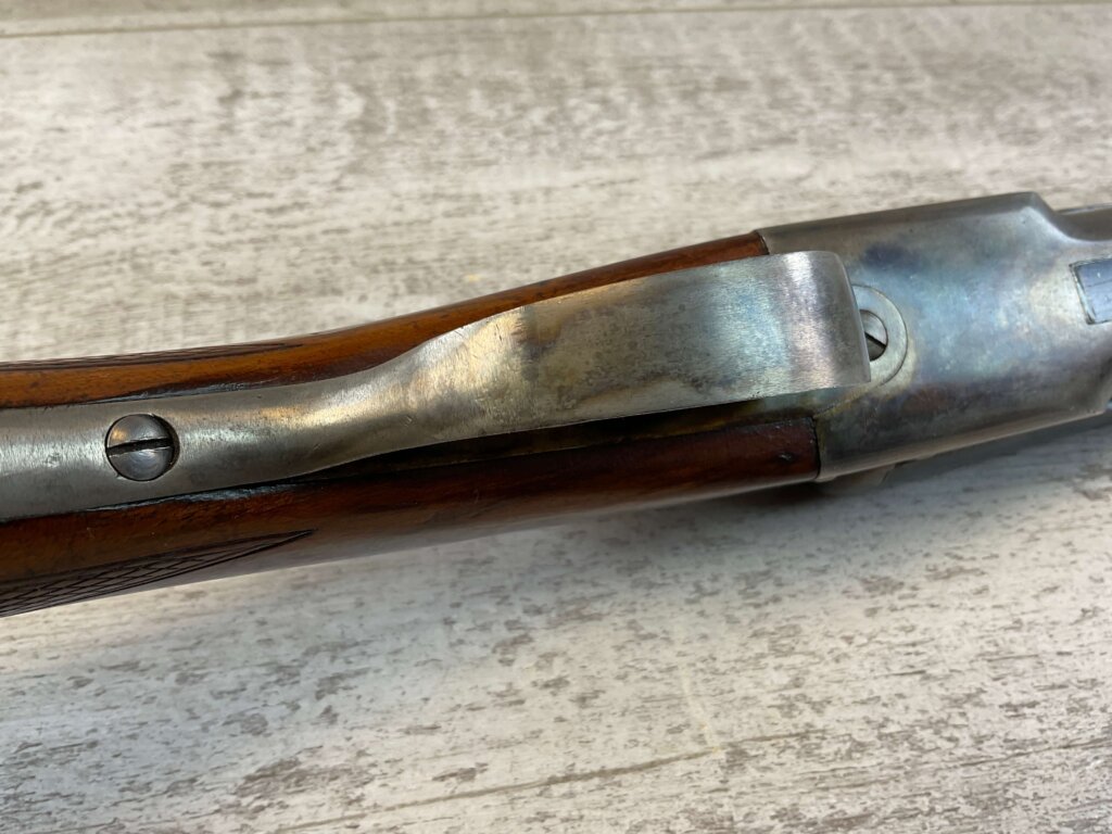 THE DAVIS WARNER ARMS DAVIS DELUXE SXS 20GA SHOTGUN #6-04115
