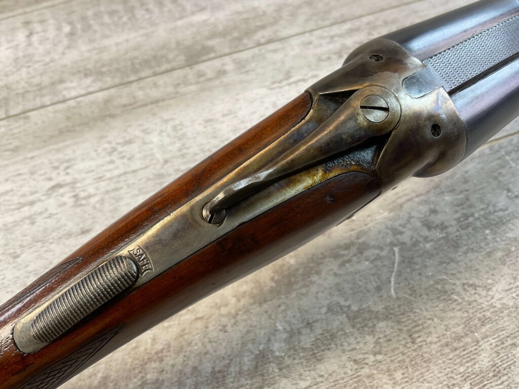 THE DAVIS WARNER ARMS DAVIS DELUXE SXS 20GA SHOTGUN #6-04115