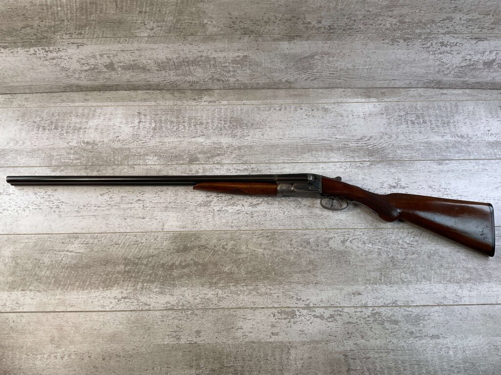 THE DAVIS WARNER ARMS DAVIS DELUXE SXS 20GA SHOTGUN #6-04115