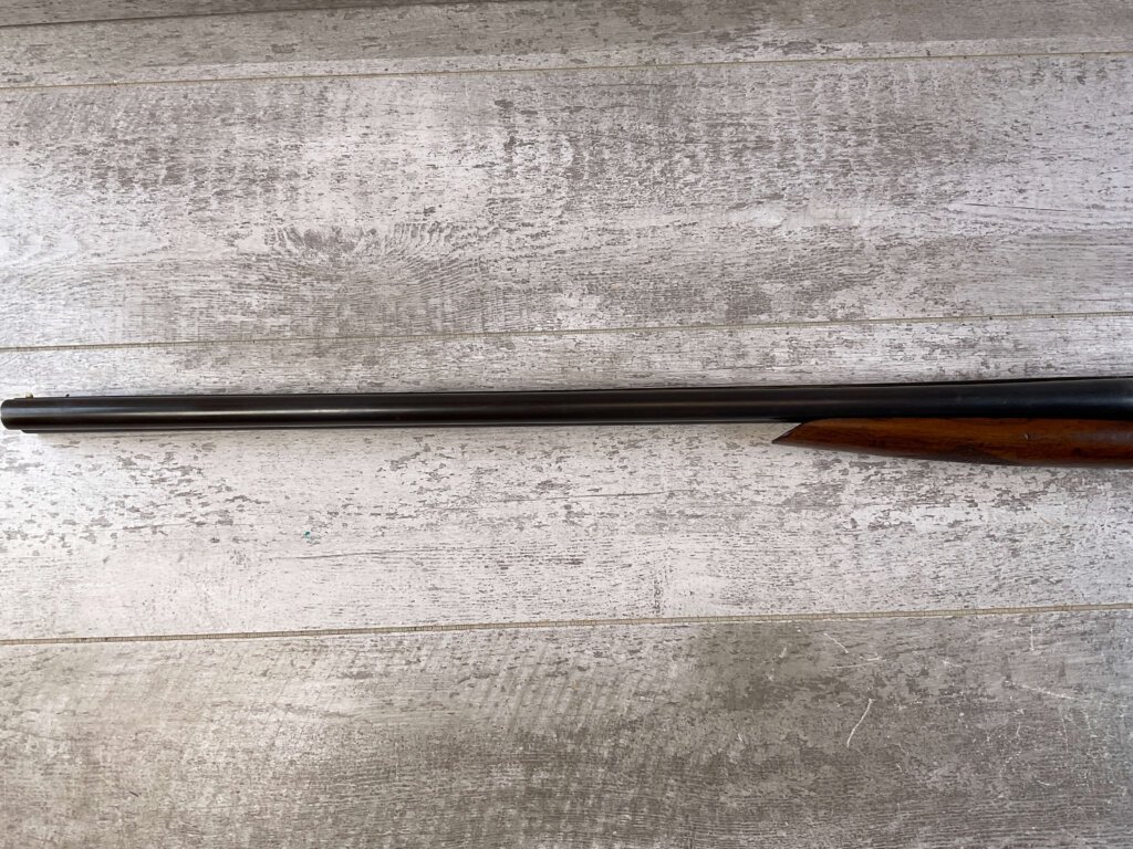 THE DAVIS WARNER ARMS DAVIS DELUXE SXS 20GA SHOTGUN #6-04115