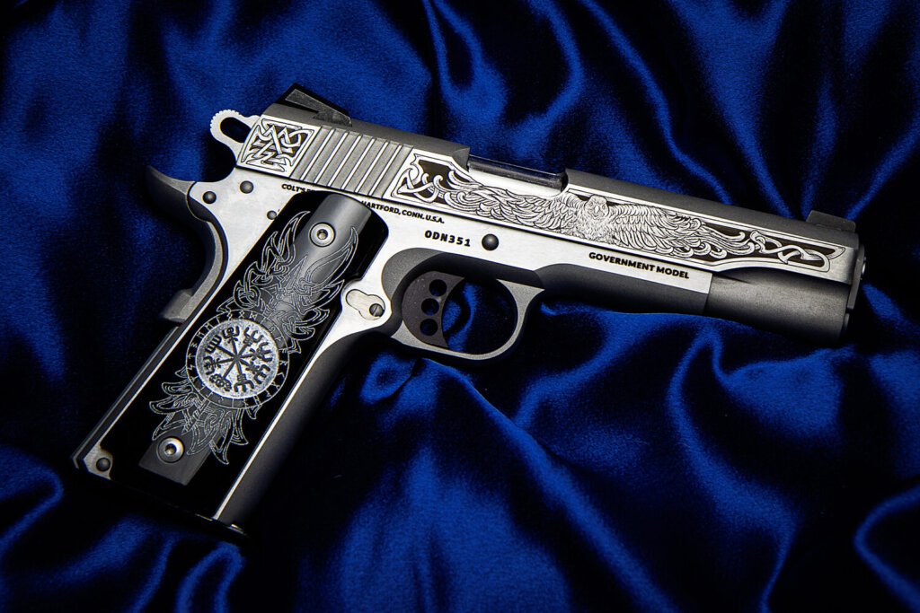 COLT DELTA ELITE ODIN'S RAVEN 1911 10MM AUTO PISTOL, LIMITED EDITION ONE OF 500, NEW IN BOX #6-03007
