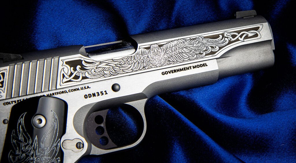 COLT DELTA ELITE ODIN'S RAVEN 1911 10MM AUTO PISTOL, LIMITED EDITION ONE OF 500, NEW IN BOX #6-03007