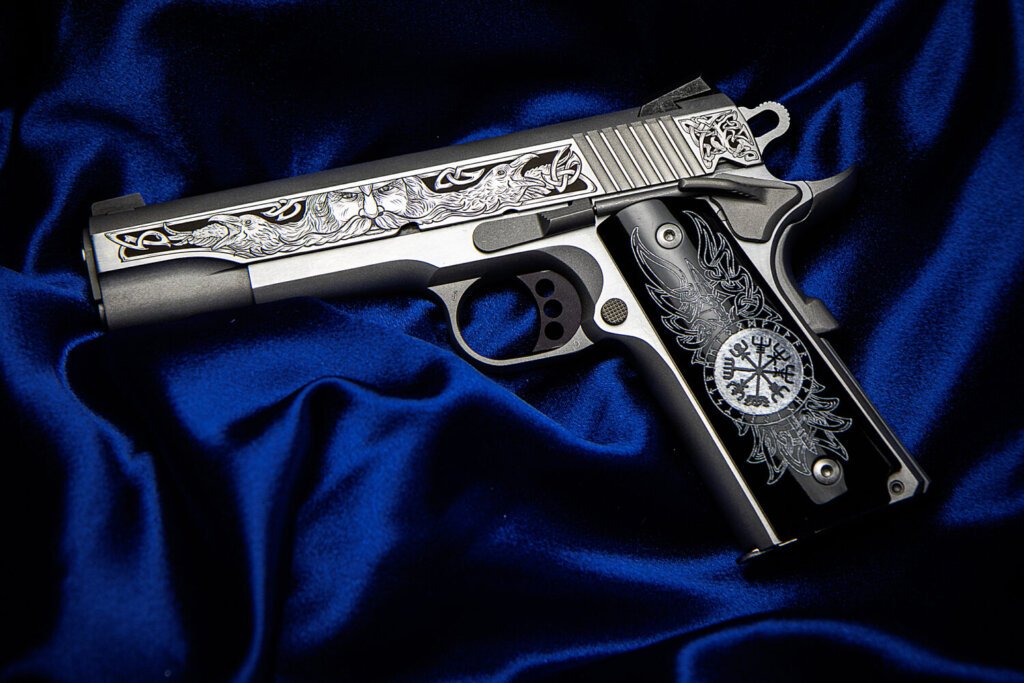 COLT DELTA ELITE ODIN'S RAVEN 1911 10MM AUTO PISTOL, LIMITED EDITION ONE OF 500, NEW IN BOX #6-03007