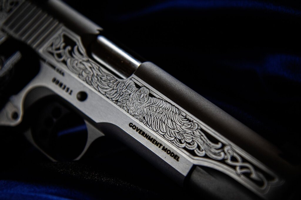 COLT DELTA ELITE ODIN'S RAVEN 1911 10MM AUTO PISTOL, LIMITED EDITION ONE OF 500, NEW IN BOX #6-03007