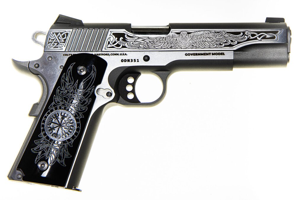 COLT DELTA ELITE ODIN'S RAVEN 1911 10MM AUTO PISTOL, LIMITED EDITION ONE OF 500, NEW IN BOX #6-03007