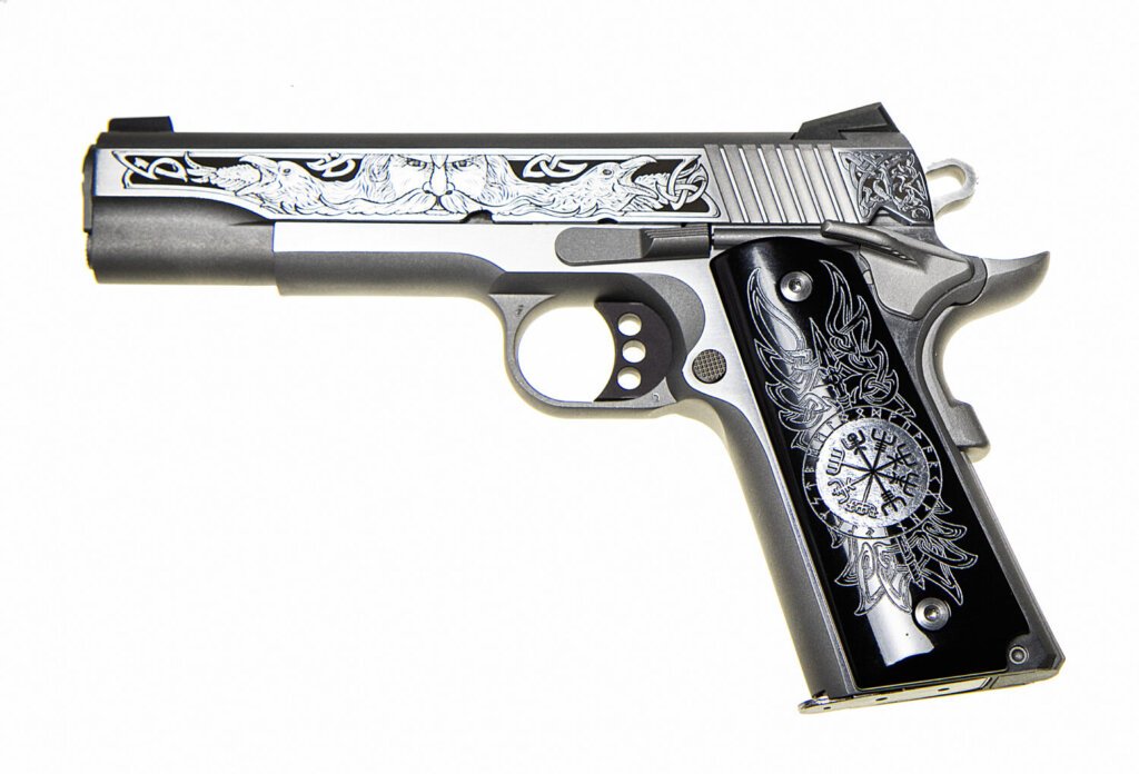 COLT DELTA ELITE ODIN'S RAVEN 1911 10MM AUTO PISTOL, LIMITED EDITION ONE OF 500, NEW IN BOX #6-03007