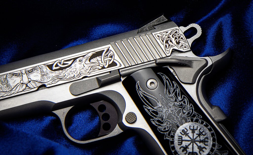 COLT DELTA ELITE ODIN'S RAVEN 1911 10MM AUTO PISTOL, LIMITED EDITION ONE OF 500, NEW IN BOX #6-03007