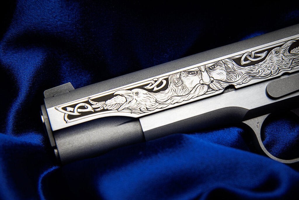 COLT DELTA ELITE ODIN'S RAVEN 1911 10MM AUTO PISTOL, LIMITED EDITION ONE OF 500, NEW IN BOX #6-03007