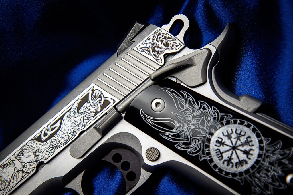 COLT DELTA ELITE ODIN'S RAVEN 1911 10MM AUTO PISTOL, LIMITED EDITION ONE OF 500, NEW IN BOX #6-03007