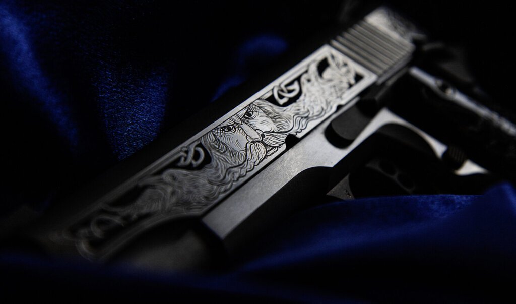 COLT DELTA ELITE ODIN'S RAVEN 1911 10MM AUTO PISTOL, LIMITED EDITION ONE OF 500, NEW IN BOX #6-03007