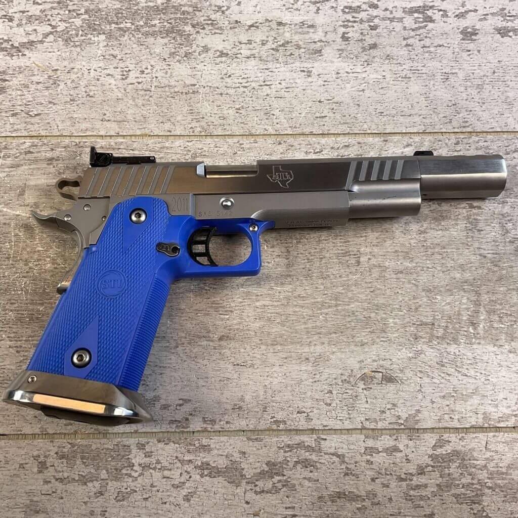 STI 2011 COMPETITION 38 SUPER SEMI AUTO PISTOL, JAMES EARL JONES COLLECTION