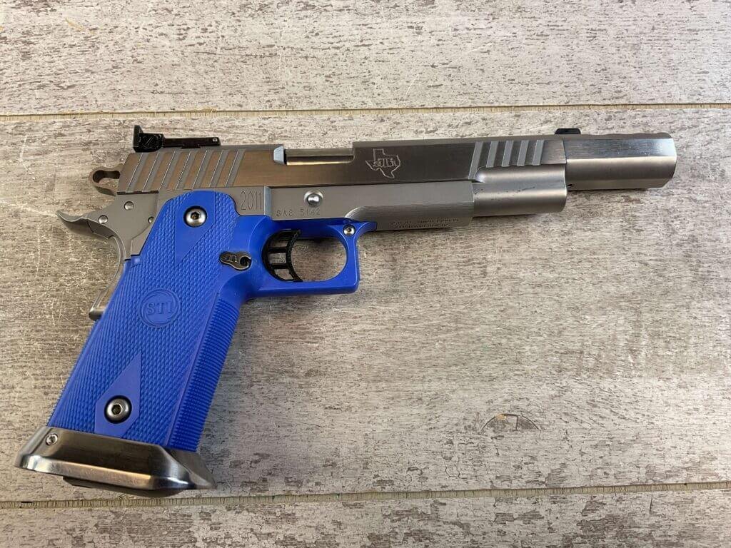 STI 2011 COMPETITION 38 SUPER SEMI AUTO PISTOL, JAMES EARL JONES COLLECTION