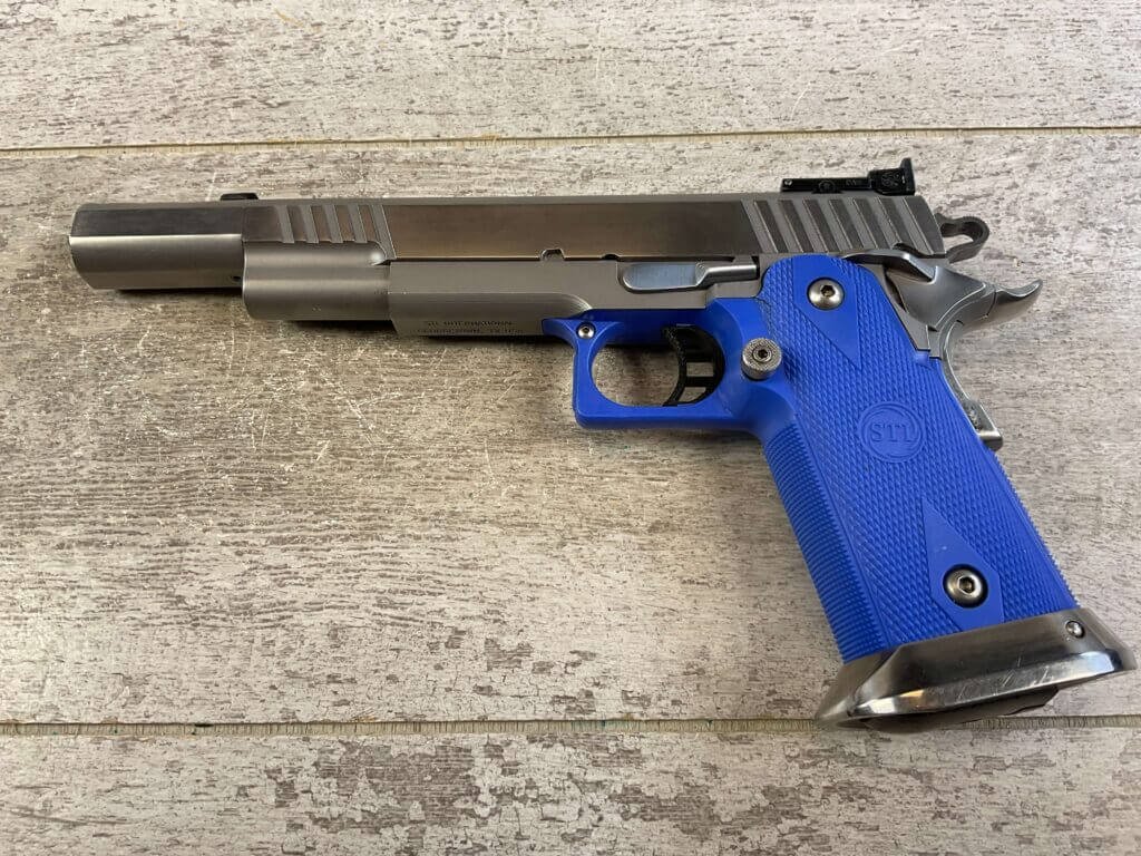 STI 2011 COMPETITION 38 SUPER SEMI AUTO PISTOL, JAMES EARL JONES COLLECTION