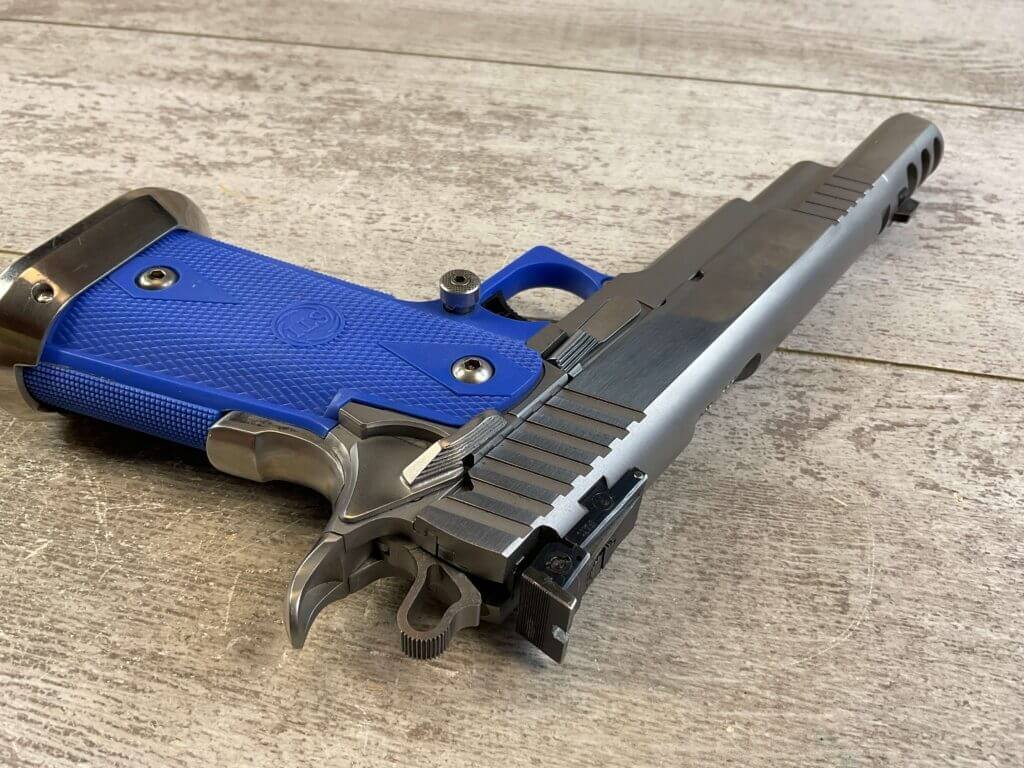 STI 2011 COMPETITION 38 SUPER SEMI AUTO PISTOL, JAMES EARL JONES COLLECTION