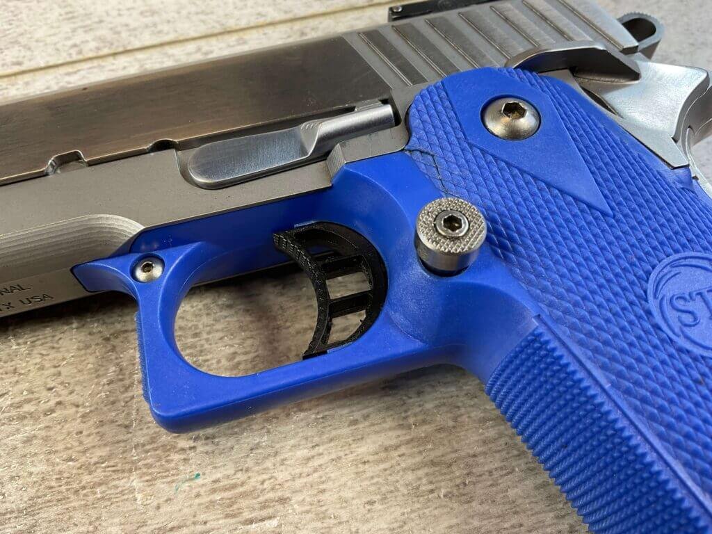 STI 2011 COMPETITION 38 SUPER SEMI AUTO PISTOL, JAMES EARL JONES COLLECTION