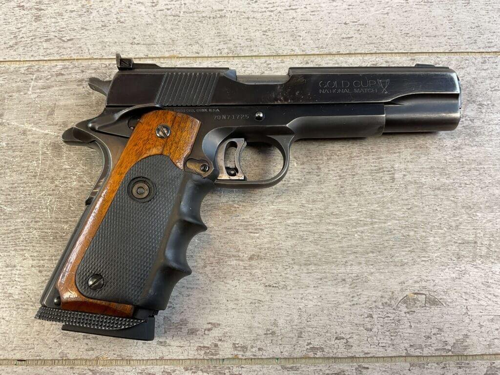 COLT MK IV / SERIES 70 GOLD CUP NATIONAL MATCH .45 ACP SEMI AUTO PISTOL
