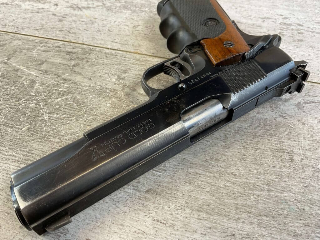 COLT MK IV / SERIES 70 GOLD CUP NATIONAL MATCH .45 ACP SEMI AUTO PISTOL
