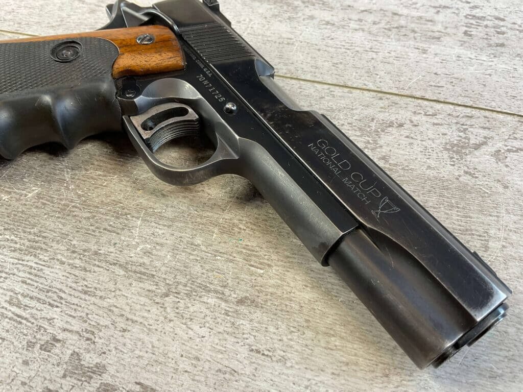 COLT MK IV / SERIES 70 GOLD CUP NATIONAL MATCH .45 ACP SEMI AUTO PISTOL