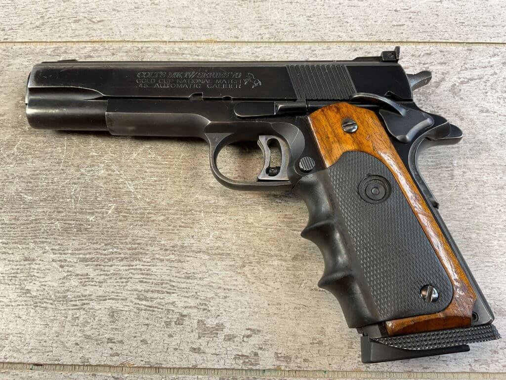 COLT MK IV / SERIES 70 GOLD CUP NATIONAL MATCH .45 ACP SEMI AUTO PISTOL