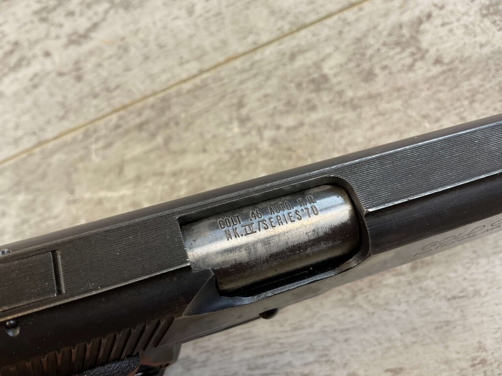 COLT MK IV / SERIES 70 GOLD CUP NATIONAL MATCH .45 ACP SEMI AUTO PISTOL
