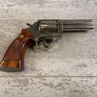 SMITH & WESSON S&W 581 .357 MAGNUM / .38 SPECIAL CHROME REVOLVER 4" BARREL