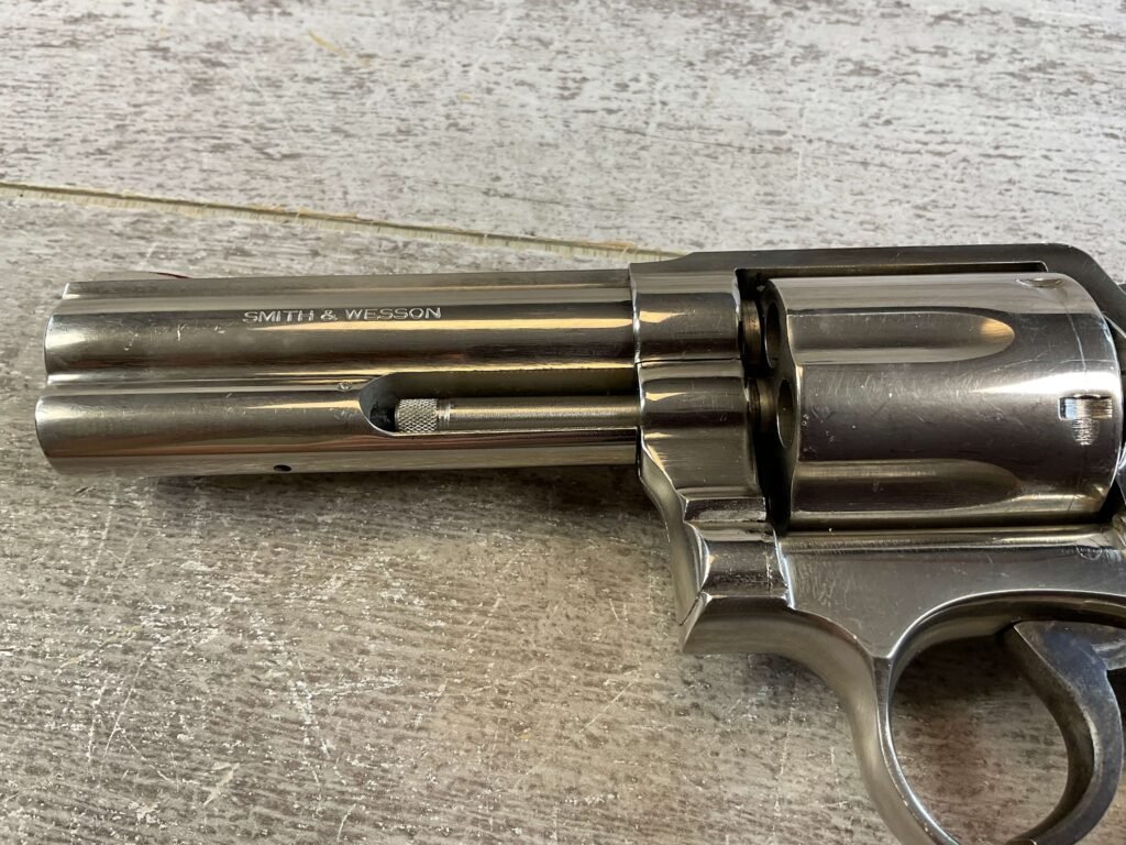 SMITH & WESSON S&W 581 .357 MAGNUM / .38 SPECIAL CHROME REVOLVER 4" BARREL