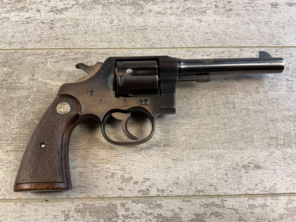 COLT MODEL OF 1917 45 COLT COMMERCIAL / CIVILIAN REVOLVER 1932 MFR, VERY RARE
