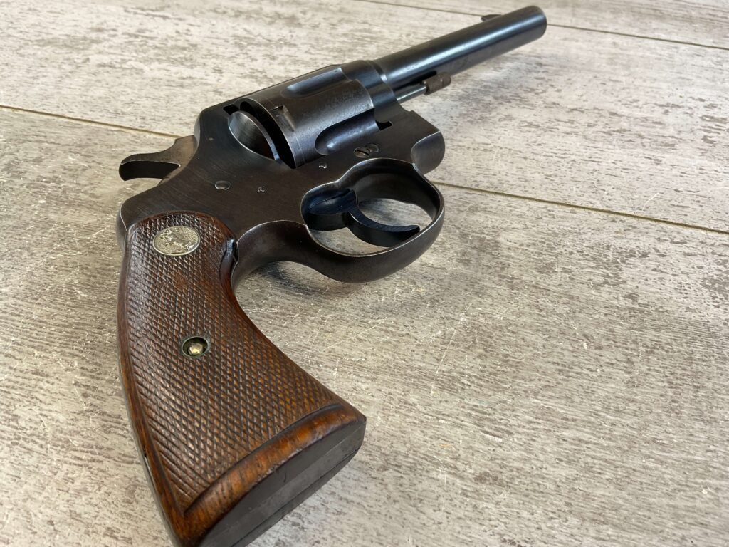 COLT MODEL OF 1917 45 COLT COMMERCIAL / CIVILIAN REVOLVER 1932 MFR, VERY RARE