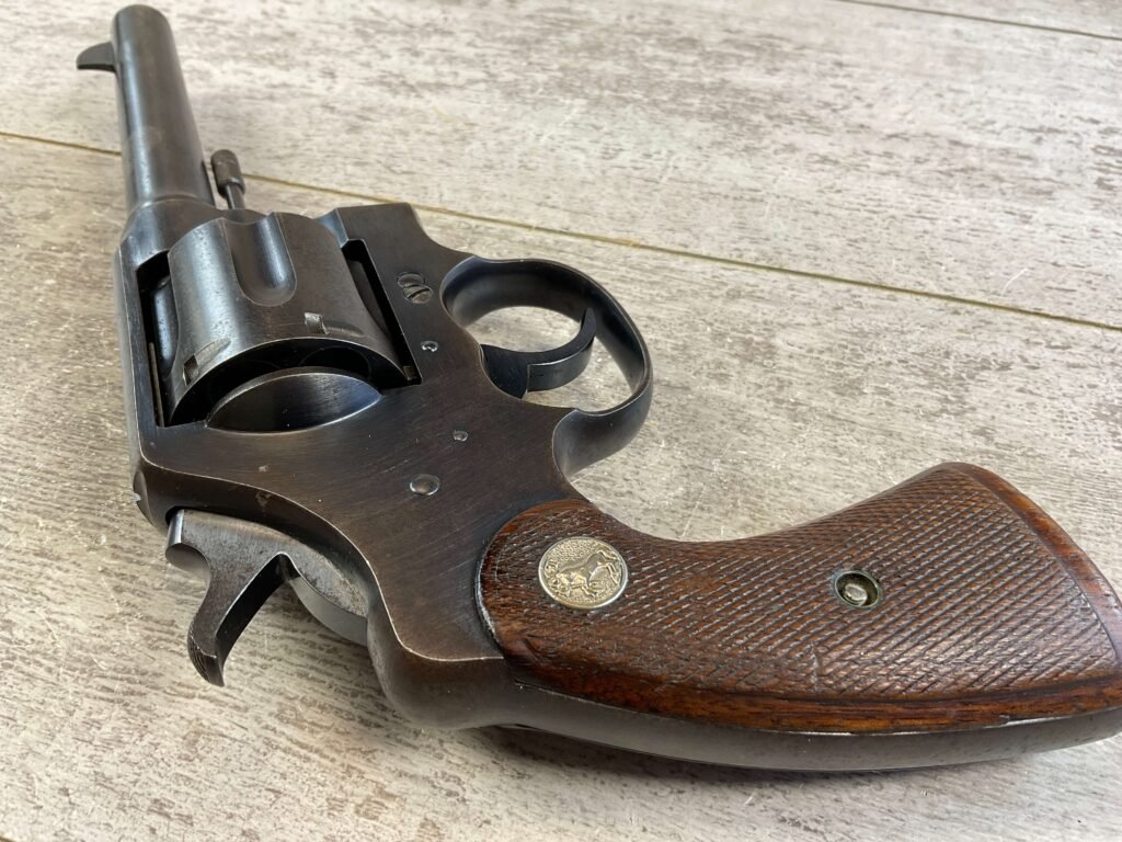 COLT MODEL OF 1917 45 COLT COMMERCIAL / CIVILIAN REVOLVER 1932 MFR, VERY RARE