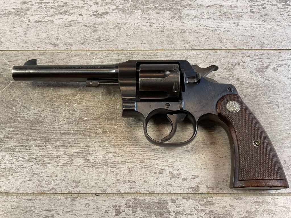 COLT MODEL OF 1917 45 COLT COMMERCIAL / CIVILIAN REVOLVER 1932 MFR, VERY RARE