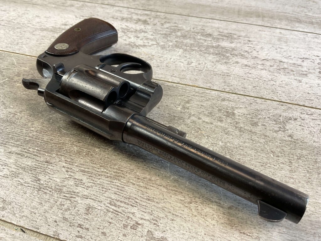 COLT MODEL OF 1917 45 COLT COMMERCIAL / CIVILIAN REVOLVER 1932 MFR, VERY RARE