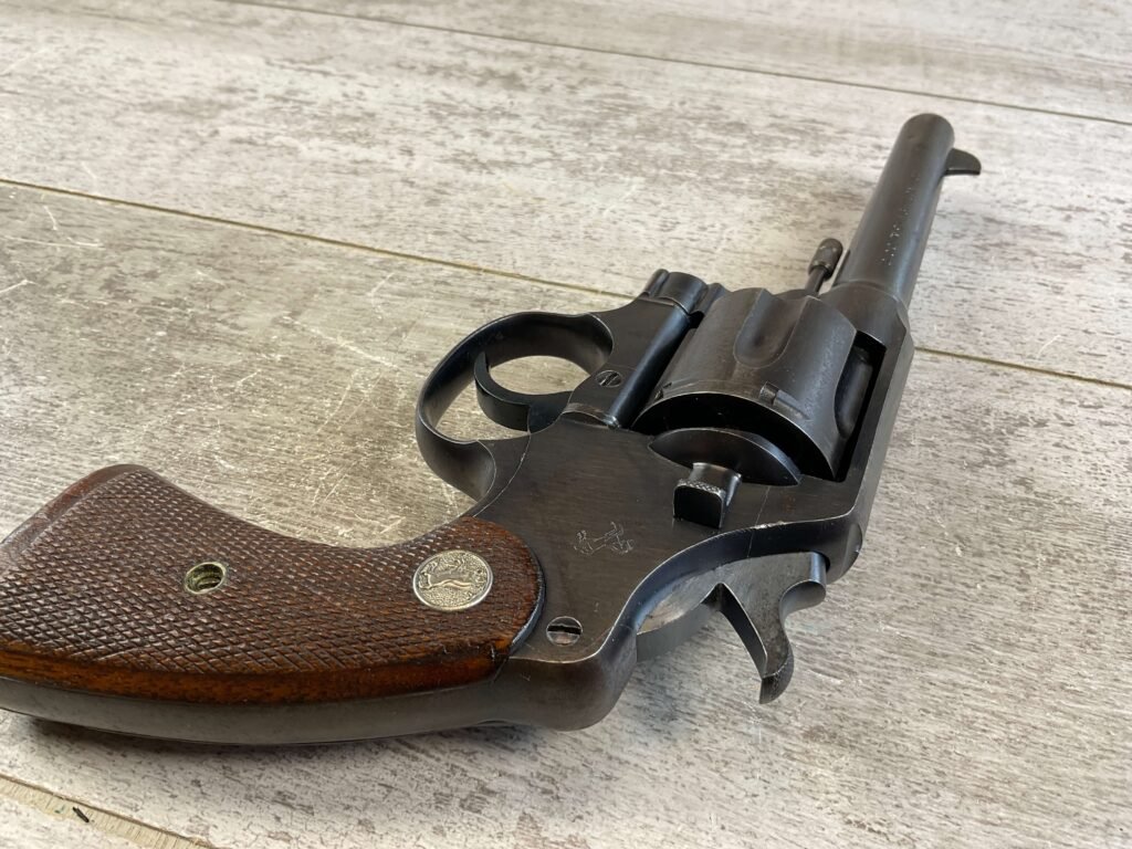 COLT MODEL OF 1917 45 COLT COMMERCIAL / CIVILIAN REVOLVER 1932 MFR, VERY RARE