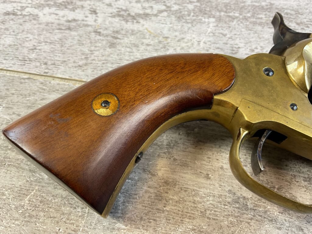 F LLIPIETTA 1858 BLACK .44 CAL PERCUSSION REVOLVER, ANTIQUE