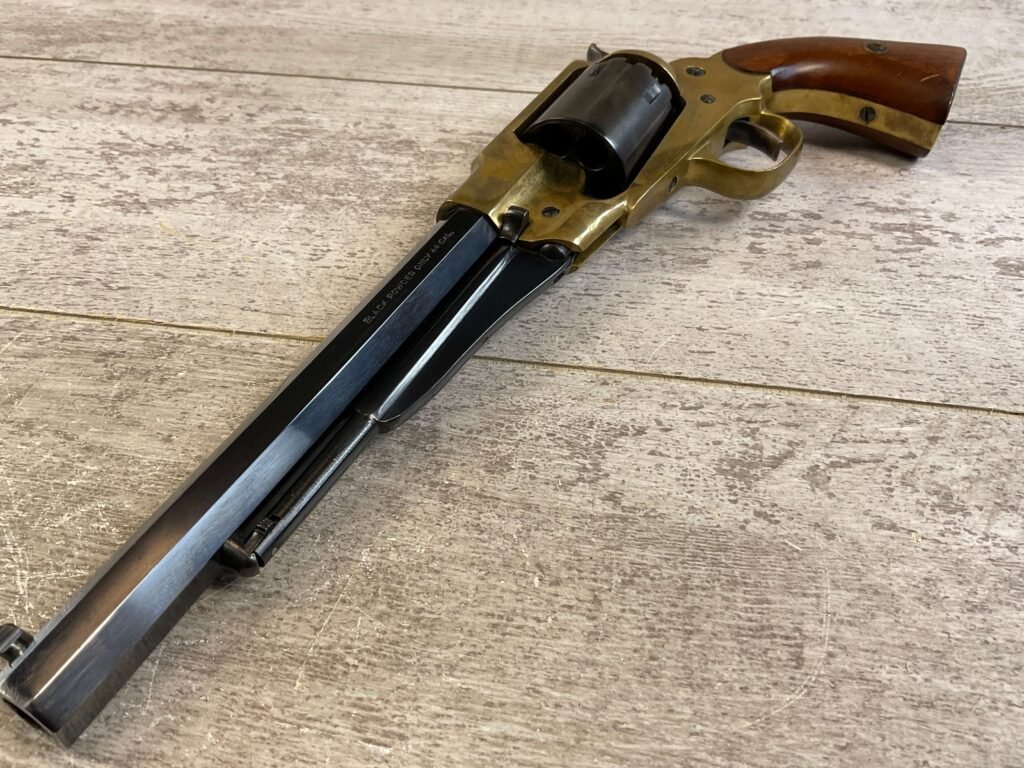 F LLIPIETTA 1858 BLACK .44 CAL PERCUSSION REVOLVER, ANTIQUE