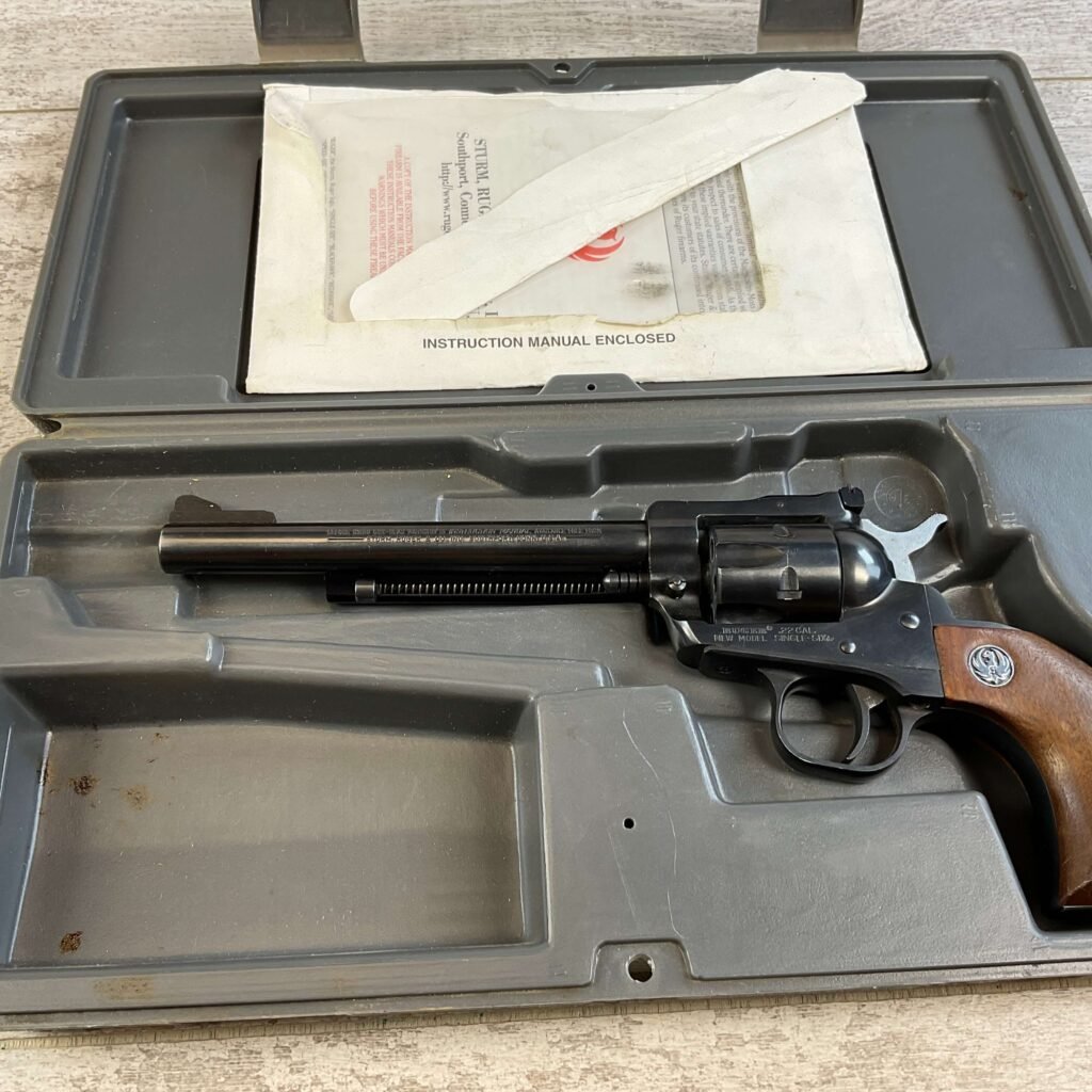 RUGER SINGLE SIX NEW MODEL .22LR REVOLVER IN BOX