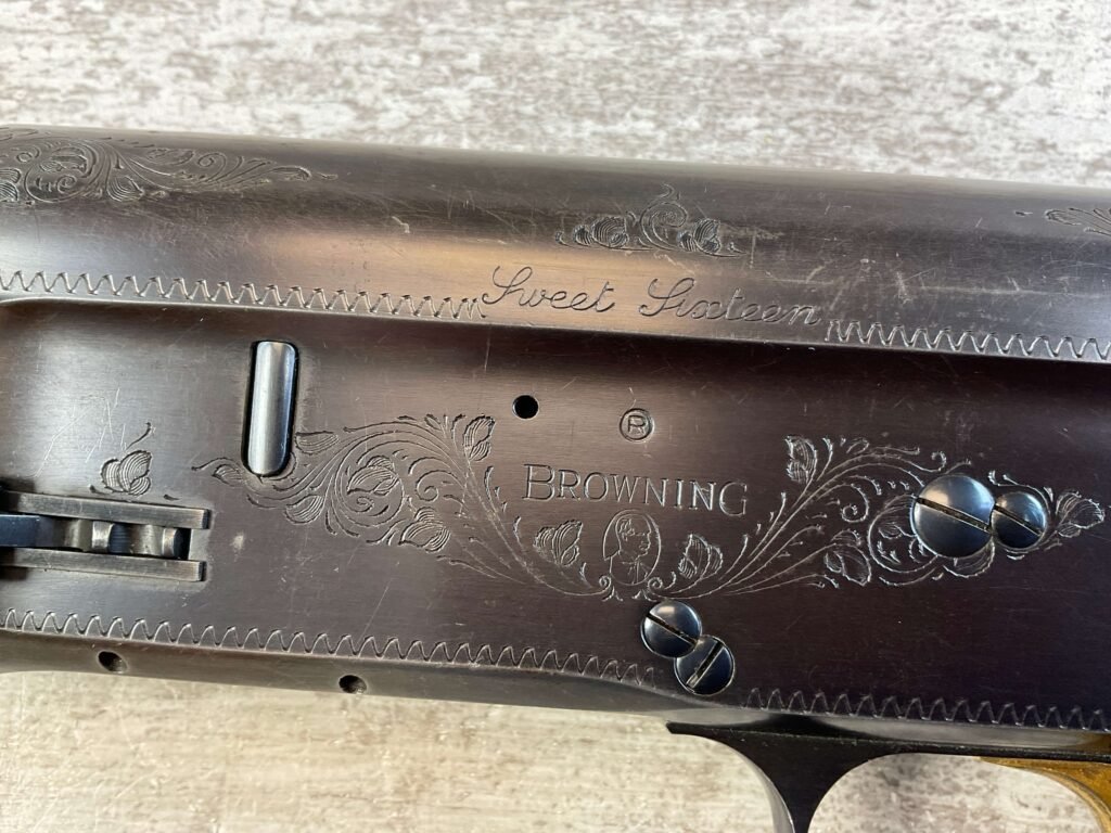 BROWNING A5 SWEET SIXTEEN 16GA SEMI AUTO SHOTGUN, BELGIUM MADE