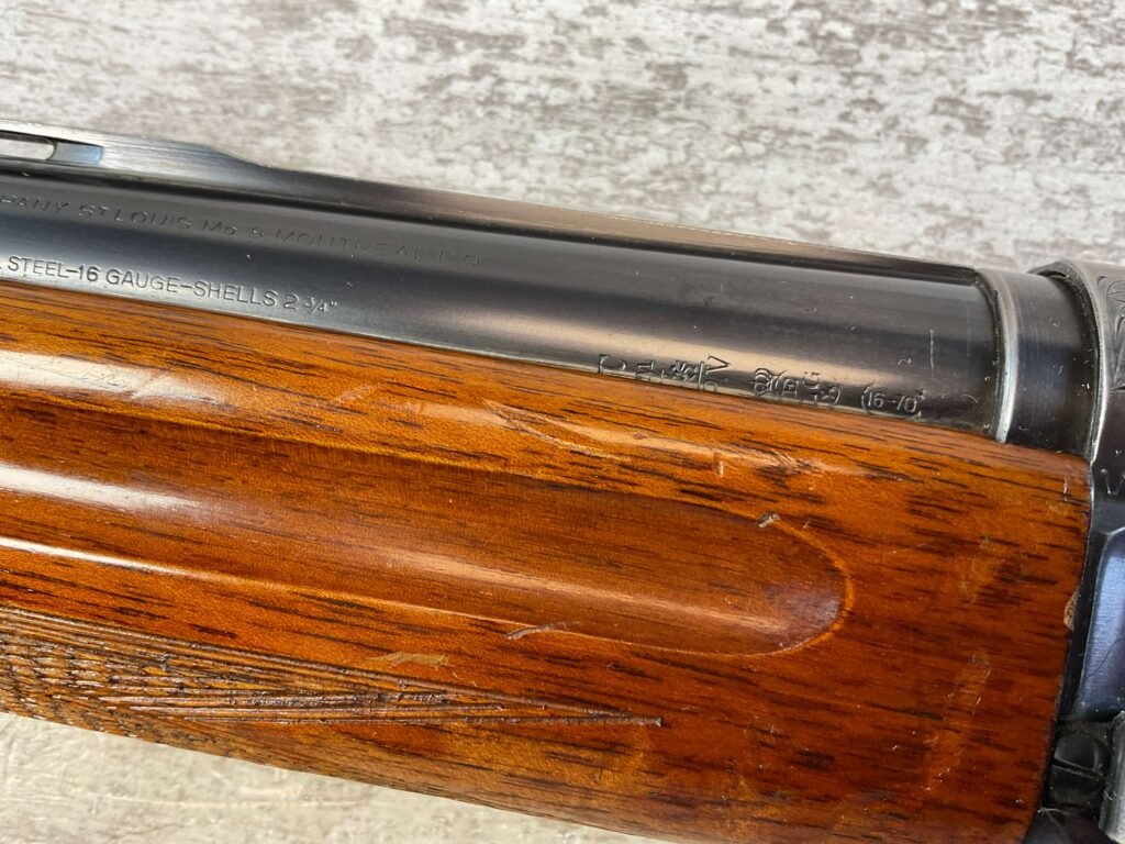 BROWNING A5 SWEET SIXTEEN 16GA SEMI AUTO SHOTGUN, BELGIUM MADE