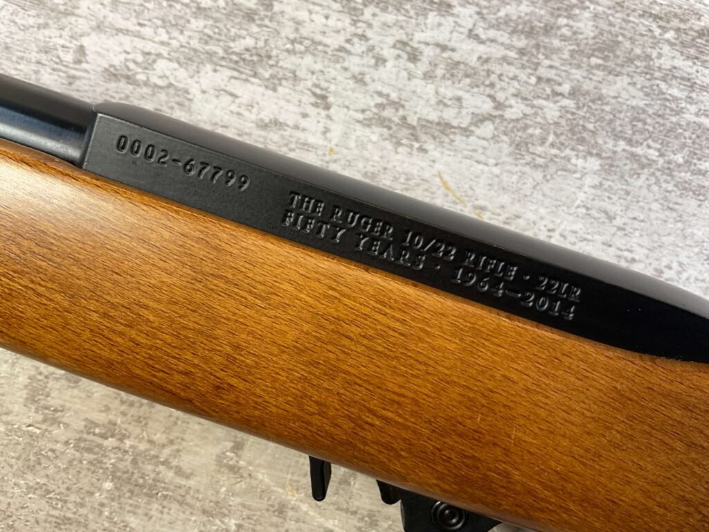 RUGER 10/22 50 YEARS (1964-2014) .22LR SEMI AUTO RIFLE, LIKE NEW